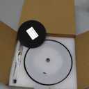 Portable Mushroom Table Lamp with 5200mAh Battery, Cordless LED Night Light with Stepless Dimming, 3 Color Modes & Adjustable Height for Bedroom, Patio, Bar Decor and Coffee Shop Ambiance (Balck-tall)