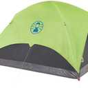 Coleman Carlsbad Dark Room Tent with Screened Porch, 4/6 Person Tent Blocks 90% of Sunlight to Keep Inside Cool, Weatherproof Shelter with Easy Setup, Contains PFAS
