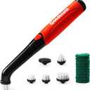 Goldblatt Cordless Electric Spin Scrubber 18-Piece Kit, Power Scrubber with Battery Indicator Light, Waterproof Electric Cleaning Brush for Grout, Tile, Bathroom, Kitchen Cleaning