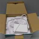 Upgraded Ultrasonic Retainer Cleaner Machine, 45kHz Ultrasonic Dentures Cleaner for Night Guards, Braces, Aligner, Toothbrush, Jewelry and More, 200ML Capacity, White