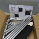 SUOERNUO Laundry Sorter Basket 2 Bag Laundry Hamper Cart with Rolling Lockable Wheels and Removable Bags Laundry Organizer Cart for Clothes Storage, Assorted