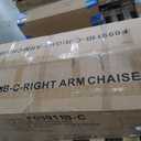 L-Shaped Sectional Sofa with Movable Chaise & Storage Ottoman, Lounge 3-Piece Modular Convertible Couches for Living Room, Apartment & Office, Black Grey