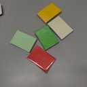 100 Pack Mini Cards with Envelopes, Small Colorful Blank Note Cards with Self-Adhesive Envelopes, Prayer Board Suppies, Tiny Business Card Envelopes(4 x 2.7 Inches, 10 Colors) (Multicolored)