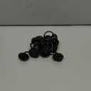 Black Shower Curtain Hooks Rings: PopKozzi Rust Proof Metal Decorative Shower Curtain Rings - Modern Farmhouse Nautical Designer Shower Curtain Hangers for Bathroom - Set of 12