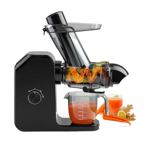 Cold Press Juicer Machine | 3 Inch Wide Chute | High Nutrition & Juice Yield | 3 Juicer Modes | Easy to Clean | Slow Masticating Juicer for Vegetables and Fruits [Black]