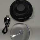 Bluetooth Shower Speaker, Bluetooth Speaker 5.3, 6D Sound, Portable Speaker with Suction Cup/Hook, IPX7 Waterproof, with LED Light/Time Display, for Outdoor/Party/Bathroom//Kayak/Gift