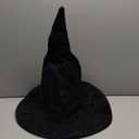Witch Hats for Women Black Adult Hlalloween Wizard Hat Costume Party Accessory