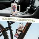 30oz Flag Tumbler With Handle & Straw - Patriotic Insulated Stainless Steel Cup For Travel & Tailgating - Leakproof American Themed Water Bottle For Men & Women