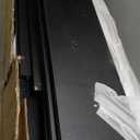 Shintenchi Over The Toilet Storage Cabinet, Bathroom Shelf Organizer with Anti-Tip Device Small Freestanding Space Saver with Adjustable Shelf and Glass Door, Black