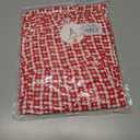 ANRABESS Women's Boho Maxi Dresses 2025 Summer Casual Floral Puff Short Sleeve Tie Front Flowy Swing Tiered Long Beach Dress (Red, M)