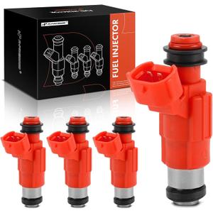 A-Premium Fuel Injectors Compatible with Mitsubishi Mirage 1997 1998 1999 2000 2001 2002, Lancer 2002 2003, 1.8L 2.0L, Gas, Set of 4, Replace# 7319595