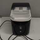 Antarctic Star Ice Maker Countertop, Portable Ice Machine with Carry Handle, 26Lbs Per Day, 9 Cubes Ready in 6 Mins, Self-Cleaning Ice Makers with Ice Scoop and Basket for Kitchen/Office/Party (Black)