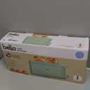 bella 2 Slice Slim Toaster, Fits-anywhere Kitchenware, 6 Setting Shade Control with Reheat & Cancel Buttons, Fits Sourdough, 10 Long Slot, Anti Jam & Auto Shutoff, 900 Watt, Seaglass