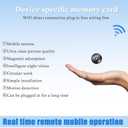 Hidden Camera with Video Mini Small Spy Cameras Home Indoor Use Cam Night Vision Motion Detection Baby Monitor Wireless Outdoor Nanny espias ocultas WiFi Security Secret (4k)