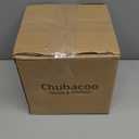 8 Inch Plant Pot: Ceramic Planter with Drainage Hole & Saucer - Cylinder Round Flowerpot for Indoor & Outdoor Plants - with Separate Tray for Home & Office - Retro Style, Grey