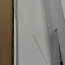 Full Length Mirror Jewelry Cabinet Organizer Lockable Door Wall-Mounted Jewelry Armoire with Shelves and Behind-the-Door Storage - White (43.3*12.4 Standard Mirror)