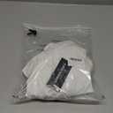 Alimens & Gentle Men's Dress Shirt Regular Fit Stretch Stain Shield Long Sleeve Solid Business Wedding Button Down Shirts (X-Large, White)