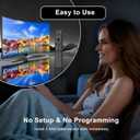 Luyeper Replacement for Samsung TV Remote, for 2019-2025 Samsung Remote Control for Smart TV, Frame, QLED, Curved Series