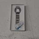 Classic Square Watches for Men with Roman Numerals Casual Watch