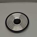 ShowerShroom SHSULT755 Ultra Revolutionary Shower Hair Catcher Drain Protector, No Size, Stainless