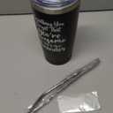 Grifarny Birthday Gifts for Men - Thank You Gift for Men - Inspirational, Christmas Gifts for Best Friends Male, Coworker, Son, Boss - Sometimes You Forget You're Awesome Tumbler Mug Cup 20oz (Black)