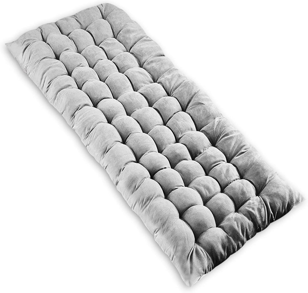 Zento Camping Cot Mattress Foam Pad for Adults Thick Soft Ultra Comfort Sleeping Pad for Traveling Hiking Outdoor or Indoor Use Lightweight Easy to Carry Foldable Waterproof Adult Cot Mattress