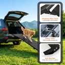 Foldable Dog Ramp for Car, 91 inches Long Portable Ramp for Large Dogs