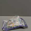 Teivio 1.6 Gallon 180 Counts fit 5-6 liter 1.5 gallon Small Trash Bags Garbage Bags, Bathroom Trash Can Bin Liners, Small Plastic Bags for home office kitchen, Clear