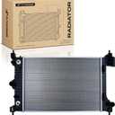 A-Premium Engine Coolant Radiator with Transmission Oil Cooler Compatible with Chevrolet Chevy Sonic 2012 2013 2014 2015 2016 2017 2018, L4 1.8L, Automatic Trans., Replace# GM3010546