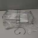 ZEDODIER Legging Organizer for Closet, 2 Pack Rotatable Yoga Pants Hanger for Women's XS-XL and Girls' Leggings, Holds Up to 40 Pairs, Space-Saving Closet Organizers and Storage, Silver