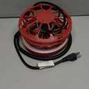 K&H Pet Products Waterer and Pond Heater — Universal De-icer, Heater for Horse, Cattle, and Livestock Waterers, Suitable for Stock Tanks, Floating or Submersible, Safety Certified — Red, 750 Watts