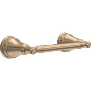 Delta Mylan (1-Pack) Toilet Paper Holder Champagne Bronze Pivoting Tissue Roll Rod, Organization and Storage, Wall Mounteded Gold Bathroom Accessories MYN50-CZ