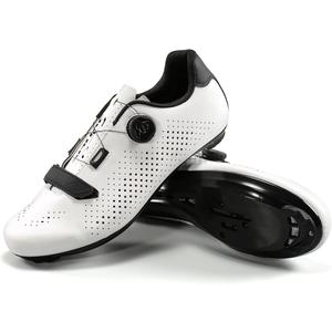 Santic Men's Cycling Shoes Road Cycling Riding Shoes Road Bike Shoes with Buckle- Roadway, Size 9