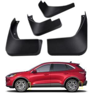 Mud Flaps Kit for 2024 Ford Escape 2020-2023 Mud Splash Guard Front and Rear 4-PC Set by TOPGRIL