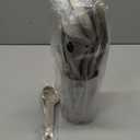 AOTHOD Silicone Cooking Utensils Set - 446F Heat Resistant Kitchen Utensils,Turner Tongs,Spatula,Spoon,Brush,Whisk,Kitchen Utensil Gadgets Tools Set for Nonstick Cookware,Dishwasher Safe (BPA Free) (Khaki)