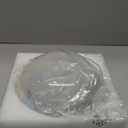 Tall Glass Microwave Splatter Cover for Food with Vent Hole 100% Food Safe 10in Plate Splatter Guard Lid with Silicone Knob BPA Free Cookware Serving Dish Cover Dishwasher Safe