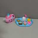 Fisher-Price Toddler Toy Laugh & Learn Sweet Manners Tea Set with Music & Lights for Educational Pretend Play Kids Ages 18+ Months