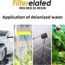 Filterelated Color Changing Display Nuclear Grade Mixed Bed Resin,Suitable for Car Wash System,Tds Filters, Aquarium Filters,Deionized Water,Pure Water DI Filter Material Replenishment (5L)