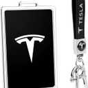Key Card Holder Case Compatible with Tesla Model 3 Y X S Key Protector Cover Accessories Decor Trim Gifts