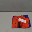 Marvel Rash Guard Swimsuit, Summer Vacation Essentials for Kids, Children's Swimwear Full Body Beachwear (3-4T, Red/Blue Spiderman)