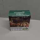 Minetom Clear Christmas Lights 200 Count 50 Feet Bulb Mini Lights, Waterproof String Light for Indoor Xmas Tree Garland Birthday Wedding Decoration, Green Wire (Clear Warm White)