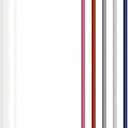 36 Inch Ceiling Fan Downrod with Wire, Universal Extension Down Rods Pole for Ceiling Fan (Unthreaded, White)