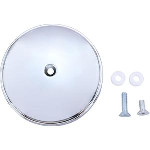 18-760 Air Cleaner Outer Cover for Billet Sucker and Big Sucker Stage, Chrome Cover Compatible with Most Harley Davidson Models