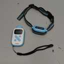 2-in-1 Bark and Shock Collar for Dogs, Smart Anti Barking Dog Training Collar with 5 Adjustable Sensitivity, Automatic Bark Collar with Remote, Vibration, Beep, Shock and Automatic (Blue)