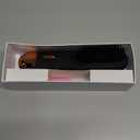 Go Brush Pro 2026 Hair Straightener Brush 300 Million Negative Ionic Portable Hair Straightener Comb for Women with 4 Temps Fast Heating MCH Ceramic Coating Smooth Frizz - Free Hair Shining Black