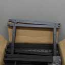 Elevated Dog Bowl Stand - Adjustable Holder with 3 Heights for Small to Large Dogs (For 2Pcs 9.8in Bowls)