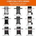Full-Size Griddle Insert for Weber Spirit II/I 200 Series Grills(2016-2024)