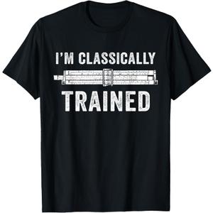 I'm Classically Trained Slide Rule Mechanical Analog T-Shirt
