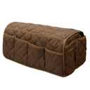 Sofa side storage bag, sofa armrest storage bag, sofa cup holder, home storage bag (coffee)