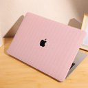 Milk Pink Weave Protective Cover for MacBook 13.6" M2 Air A2681 2022 13" Pro A2338 Macbook Pro 13 14 15 16 A2485 Air 13 12 inch Laptop Case